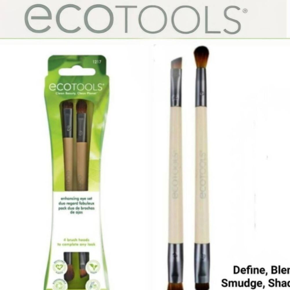 Eco Tools Define, Blend, Smudge, & Shade 2Pc. Brush Set